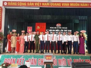 Ban chấp hành Đảng bộ xã Sơn Thành khoá XXIII, nhiệm kỳ 2020-2025
